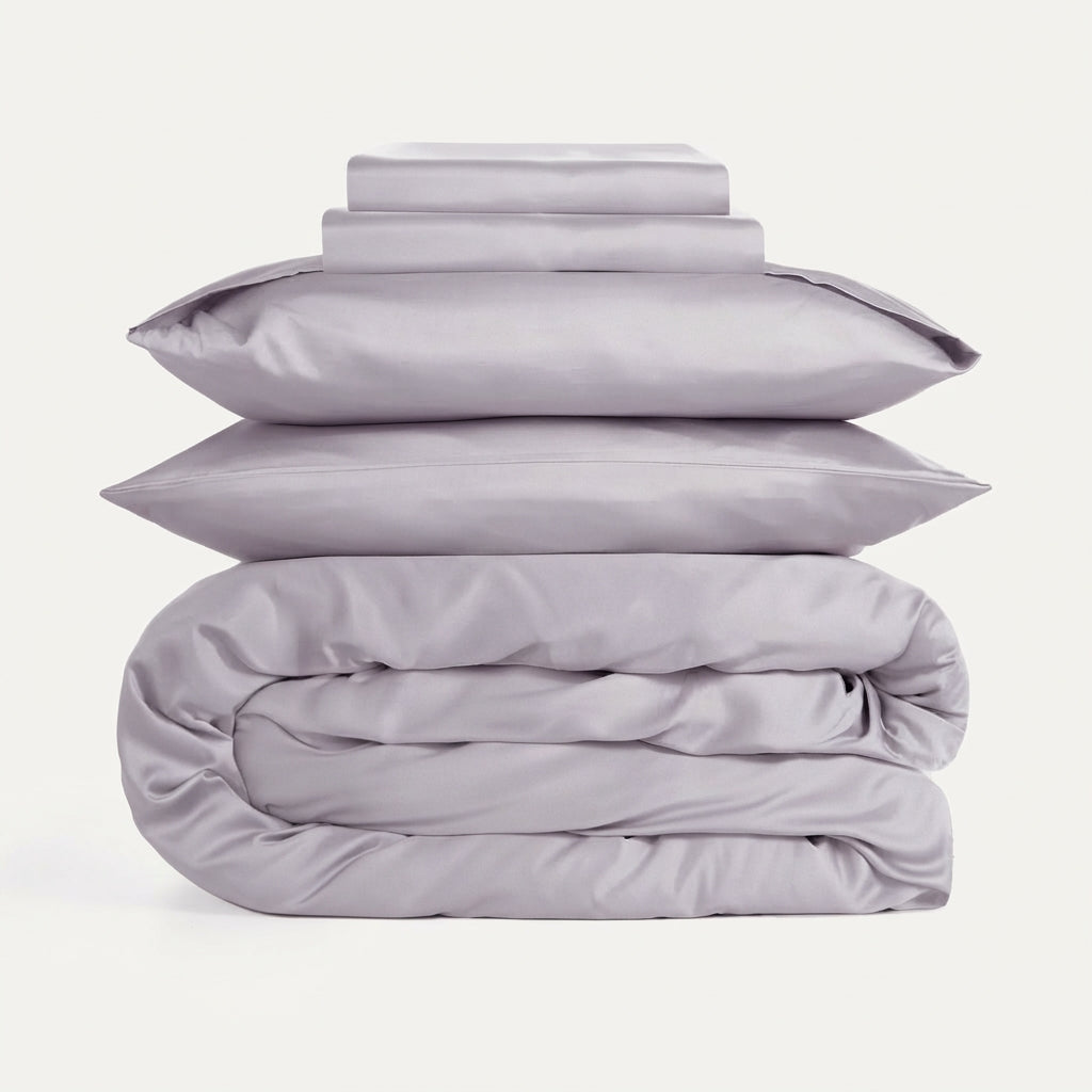 Bamboo Pet-Friendly Bedding Set with Hair Resistant Sheet and Duvet Cover